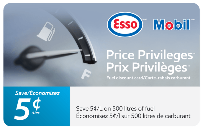 How Does Esso Fuel Discount Card Work