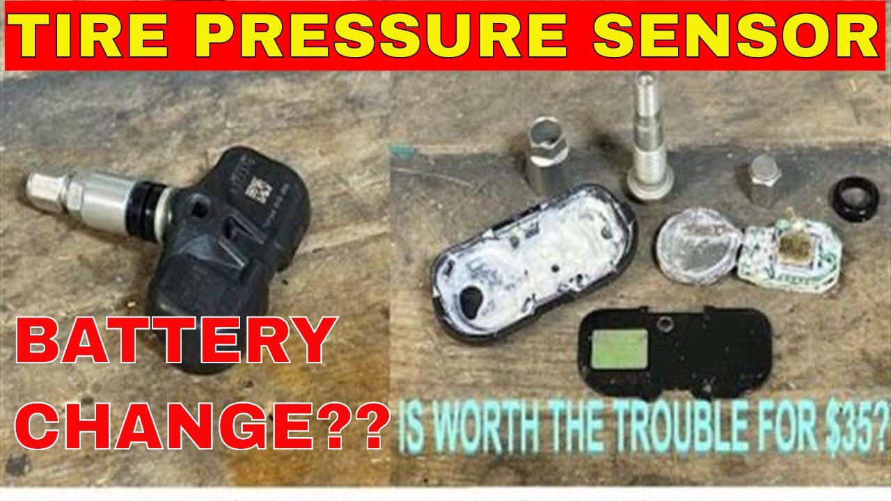 How to Replace Tire Pressure Sensor Battery
