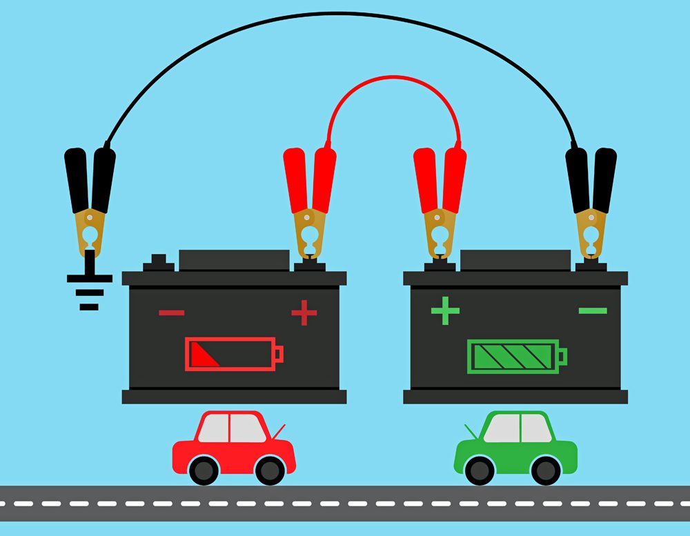 How to Start an Automatic Car With a Dead Battery With Jumper Cables